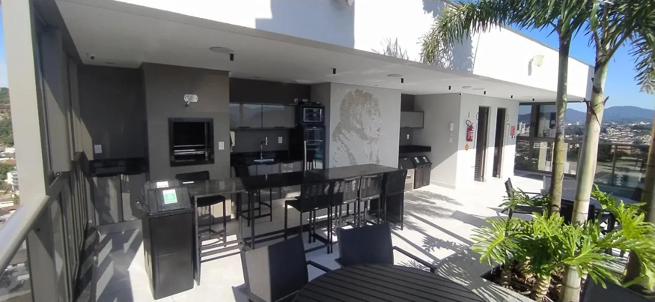 Incrivel Apartamento Loft A 800 Metros Da Vila Germanica Da Ocktoberfest Блуменау Бразилия