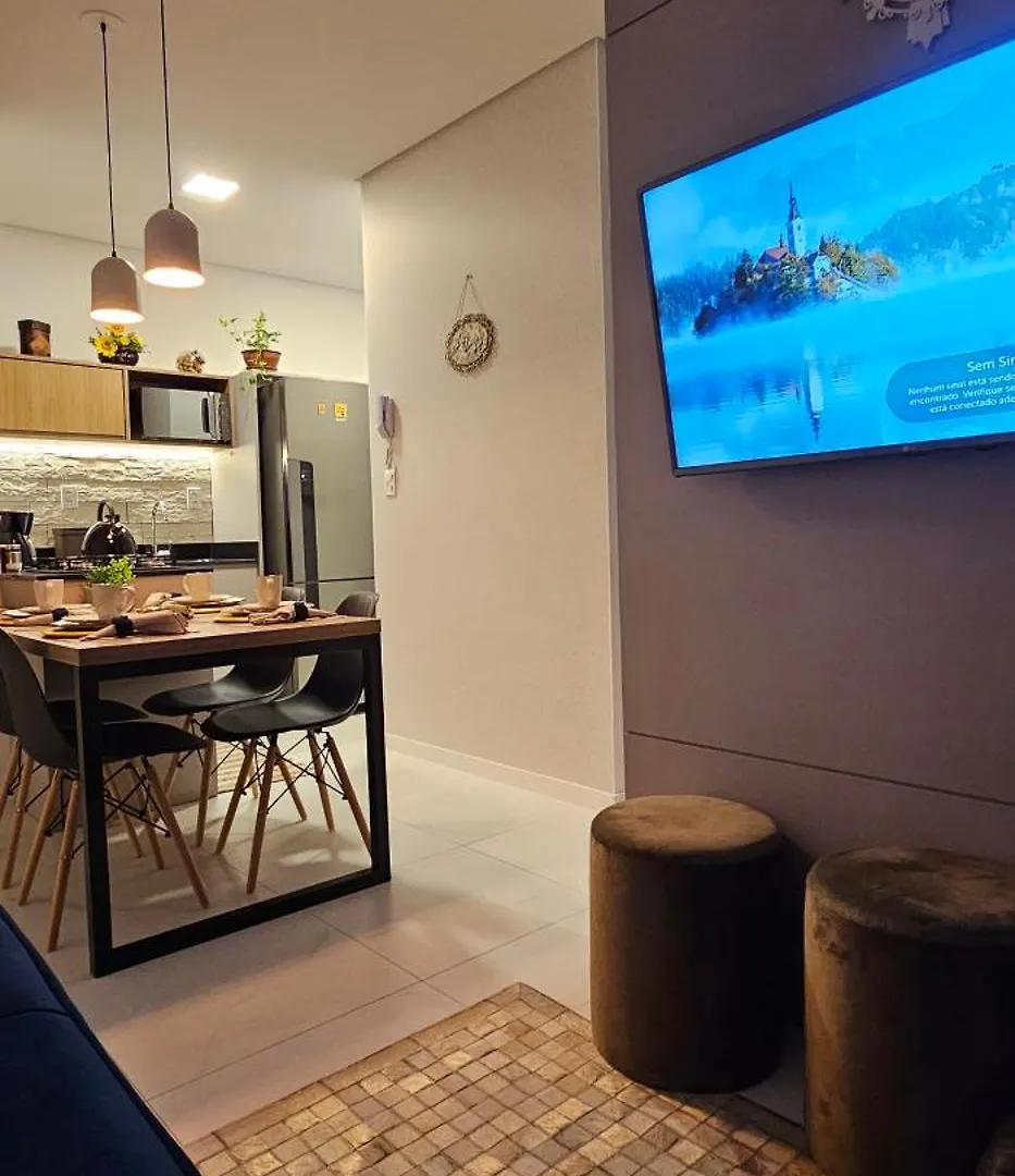 Incrivel Apartamento Loft A 800 Metros Da Vila Germanica Da Ocktoberfest Блуменау Апартаменты
