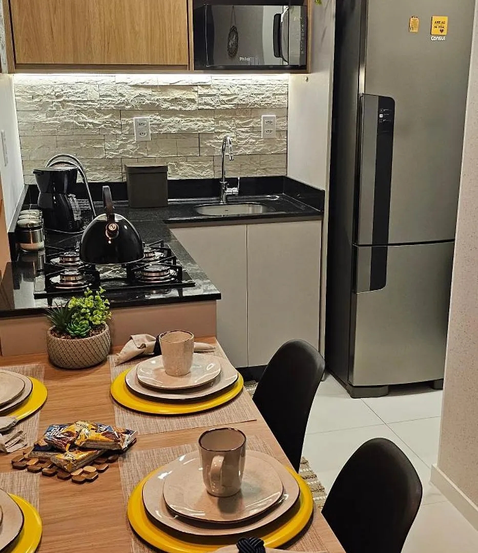 Апартаменты Incrivel Apartamento Loft A 800 Metros Da Vila Germanica Da Ocktoberfest Блуменау Бразилия
