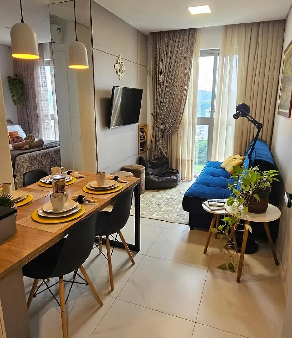 Incrivel Apartamento Loft A 800 Metros Da Vila Germanica Da Ocktoberfest Блуменау 0*,  Бразилия